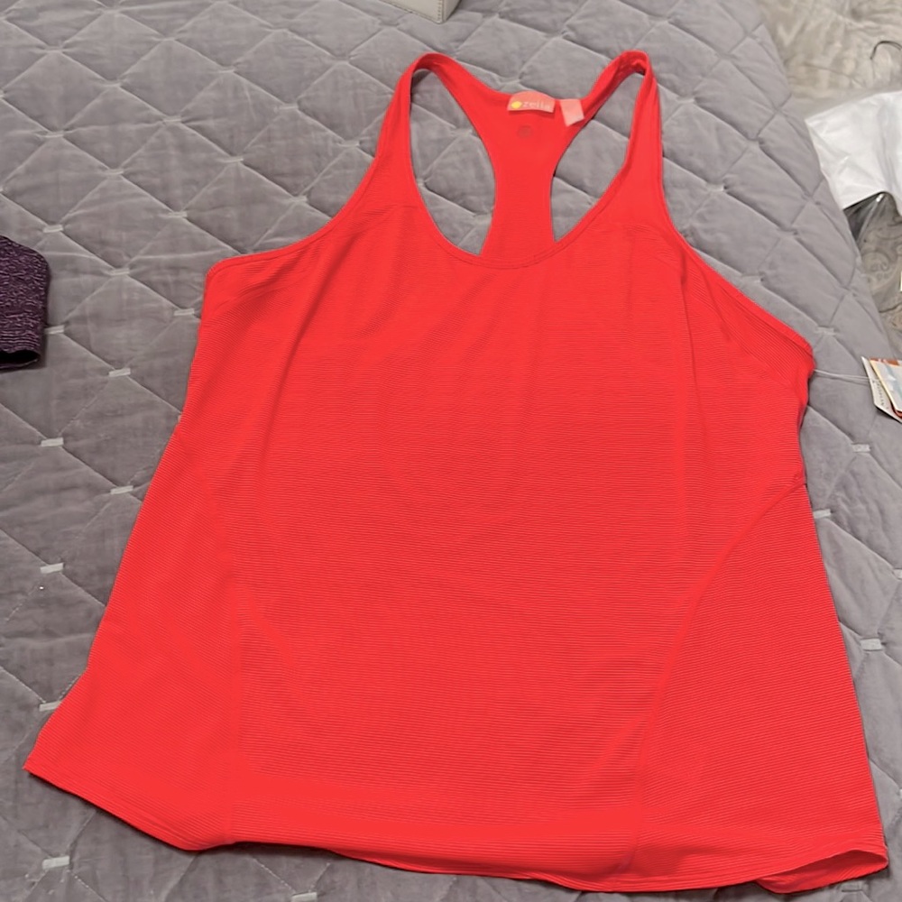 Zella Gym +Training Tank. Size Large NWT